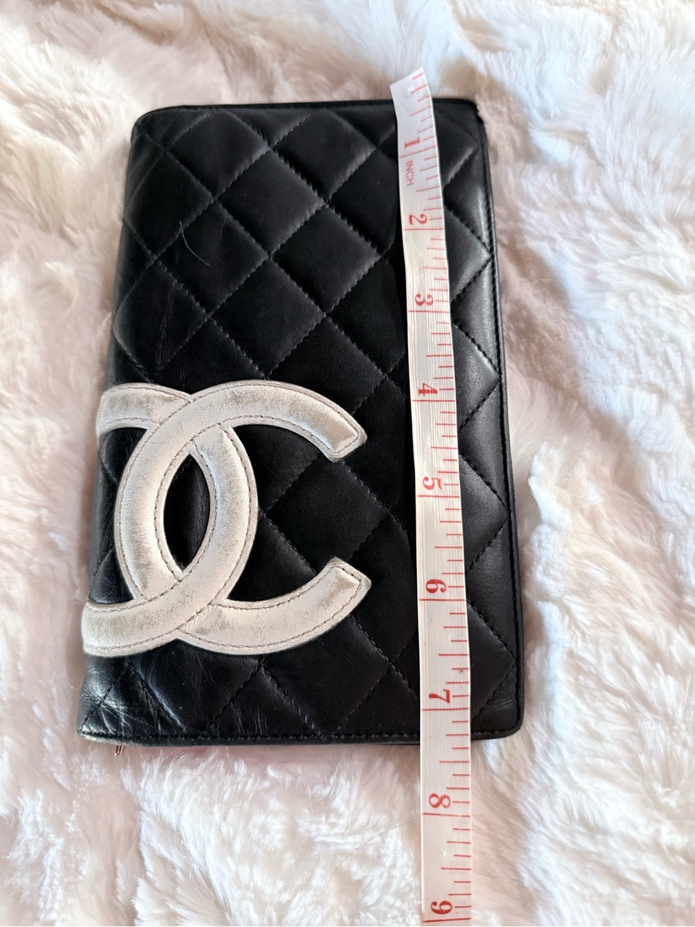 CHANEL Black Cambon Ligne Wallet - Picture 11 of 13